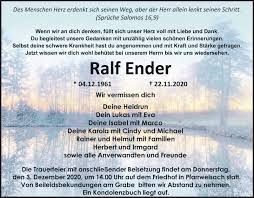 Ralle Ender Todesanzeige – Leben, Wahrheit und Erinnerungen einfach erklärt ralle ender todesanzeige